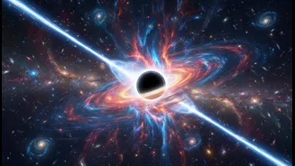 Why sudden activation of supermassive black hole illustrates dynamic nature of galaxies