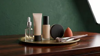 Facial Layering: Starts With Skin Prep Before Foundation, Concealer And colour: With Cream And Powder Products Balanced Carefully