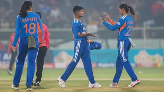 India thrash Sri Lanka in Vizag WT20I: Key stats