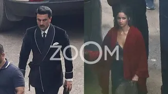 Love And War: Ranbir Kapoor, Alia Bhatt Rock Retro Avatar As They Shoot For Sanjay Leela Bhansali Film - EXCLUSIVE PICS