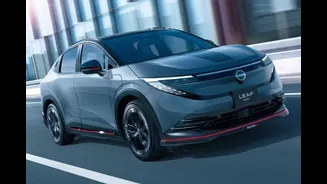 Nissan lança o Leaf Nismo, versão esportiva do elétrico de nova geração