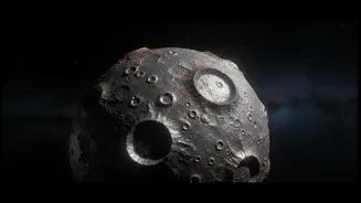 How NASA probe telemetry maps impact craters on metal-heavy Psyche 16