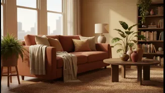 Why urban renters choose warm earthen tones over minimalist white apartment decor