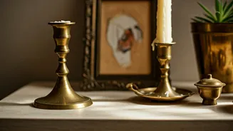Why Everyone Is Upcycling Thrifted Vintage Brass This Weekend