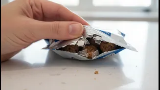Snack Pouches Should Stay Shut Without Sharp Fasteners Near Food