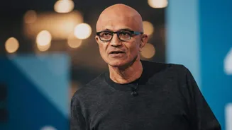 Microsoft paid CEO Satya Nadella $96.5M in FY25