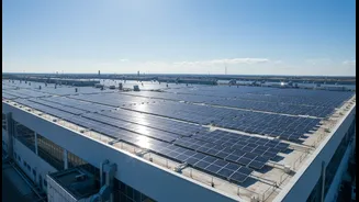 Annual Solar Output Covers Roughly 25% Of Volkswagen Poznan's Electricity Needs