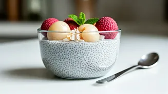 Why Food Influencers Rave About Litchi Chia Puddings