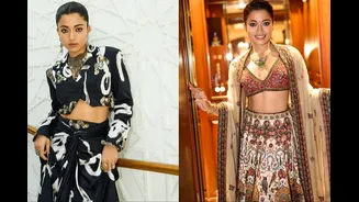 Rashmika Mandanna Serves Regal Romance And Runway Rebellion In Two Chic Looks