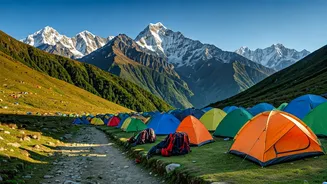 McLeod Ganj Campsites Witness Massive Wave Of Metro Crowds