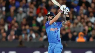 Watch : 2022 WT20: Virat Kohli stuns Haris Rauf with Shot of the century to help India beat Pakistan