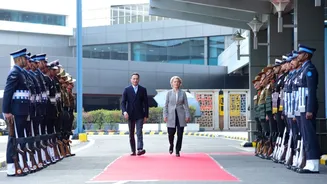 India and EU set for ‘mother of all trade agreements’ as von der Leyen arrives in Delhi