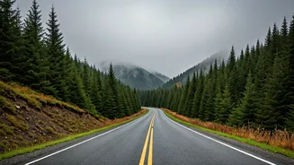 Cloudy Roads Are Calling Weekend Travellers Now