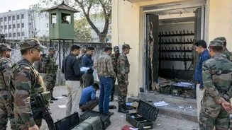 Unidentified individuals break into high-security Secunderabad Cantonment, steal 11 weapons