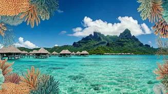 Bora Bora's Beauty Captured: Iconic Views Meet Luxury Resort Wear