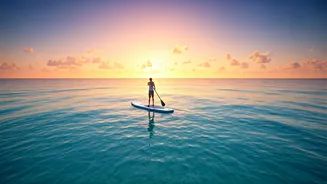 Paddleboarding Paradise: Unlocking Mental Wellness on the Waves