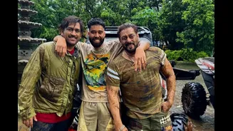 When Salman Khan Took An Adventurous Ride With MS Dhoni And AP Dhillon