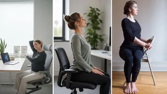 International Yoga Day 2026: Relieve office muscle tension with simple 7-minute desk stretches