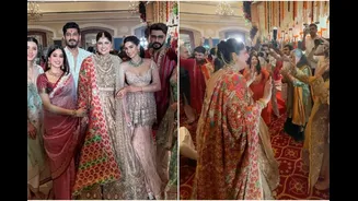‘Shaadi Begins’: Janhvi Kapoor, Arjun, Shanaya Attend Anshula Kapoor-Rohan Thakkar’s Pre-Wedding Festivities