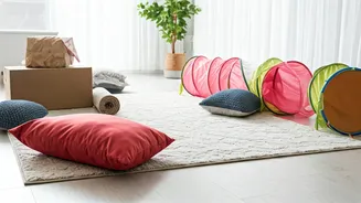 Build An Indoor Sensory Agility Course To Beat Outdoor Heatwaves