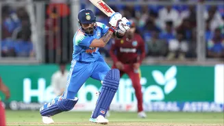 WATCH: Virat Kohli celebrates 15,000 ODI runs by raising both arms; acknowledges crowd