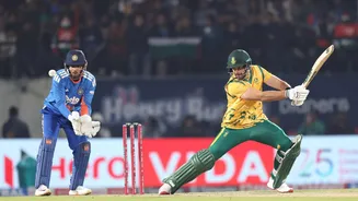 Aiden Markram smashes half-century versus India, surpasses 5,000 T20 runs