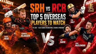 SRH vs RCB Overseas Players to Watch: Klaasen, Head, Salt and More Could Change the Game