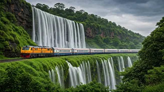 Vande Bharat Routes Bring Waterfalls Without Road Anxiety