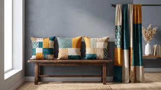 Upcycle fabric scraps into home decor