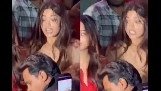 Rashmika Mandanna Stops Bouncer From Pushing Female Fan For Selfie, Wins Hearts | Watch