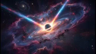 Why sudden activation of supermassive black hole confirms unpredictable nature of space