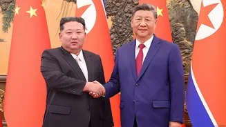 Como a China mantém viva a economia da Coreia do Norte