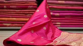 Pink Sarees: Perfect for Festive Celebrations