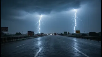 North India Braces For Heavy Rain Before Weekend Rush