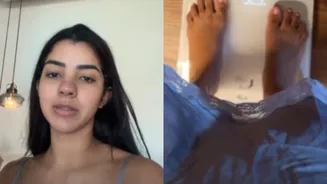 Esposa de João Gomes revela peso atual e toma decisão sobre o corpo:'Hora de parar'