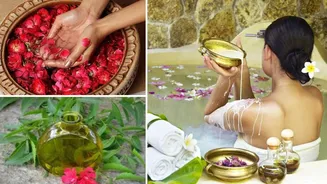 Ayurvedic bath rituals to beat summer heat with herbal cooling methods