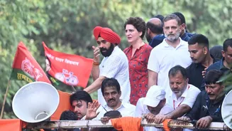 INDIA bloc march: Delhi Police registers multiple FIRs