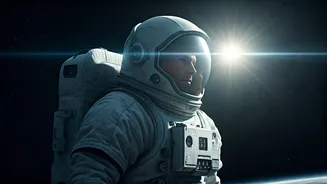 White Space Suits Specially Reflect Harsh Unfiltered Sun Radiation Now