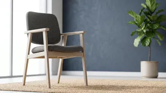 Fix neck strain with chair yoga