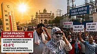 Uttar Pradesh Weather Update: Lucknow Records Season’s Highest Temperature At 43.6°C As Heatwave Intensifies, Power Cuts Spark Protests
