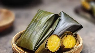 Sustainable Festive Feasts: Young Hosts Combine Banana Leaves With Fresh Organic Regional Food
