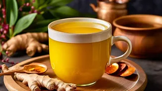 Kitchen Health Solutions Simple Turmeric Ginger And Tulsi Infusions Boost Immunity