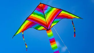 Kite flying offers a full-body workout