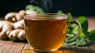 Tulsi Ginger Honey Tea: Your Pollution-Fighting Brew
