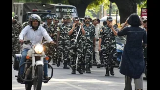 35,000 Cops, Mass Detention Centres, High-Tech Body Cams: Delhi Police's Massive Plan For CJP Protest