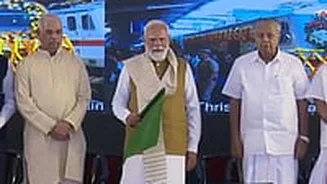 PM Modi Flags Off 3 Amrit Bharat Express Trains, Boosts Rail Connectivity In Kerala; Video