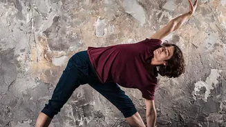 Gentle Core Training In Yoga Holding Poses That Build Abdominal Muscle Strength