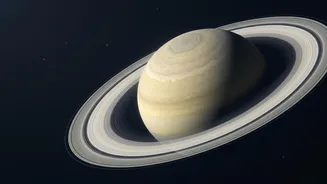 Saturn's South Pole Gets Its Own Polygonal Storm-Like Pattern