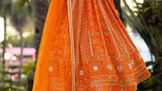 How Upcycling Old Silk Dupattas Creates Stunning Sustainable Outfits For Durga Puja Nights