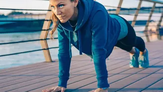 The 20-Minute Full-Body Home Routine Simple Squats Push-Ups And Planks For Hostel Fitness